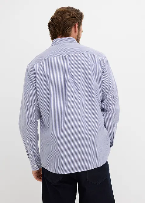 L&aring;ng&auml;rmad skjorta i ren bomull, normal passform, bonprix