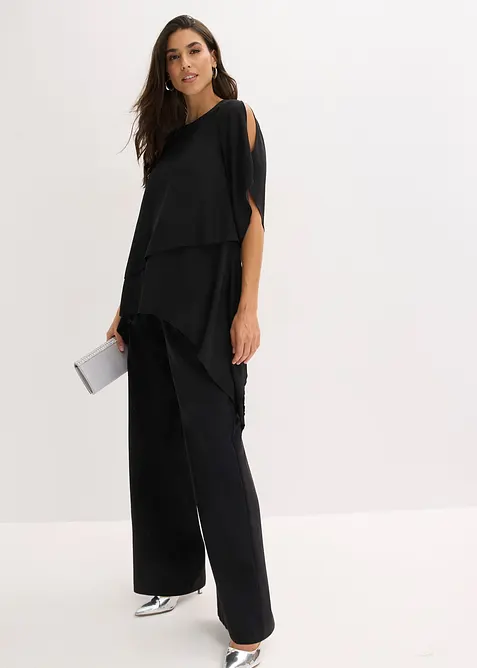 L&aring;ng blus i lager p&aring; lager-stil, bonprix