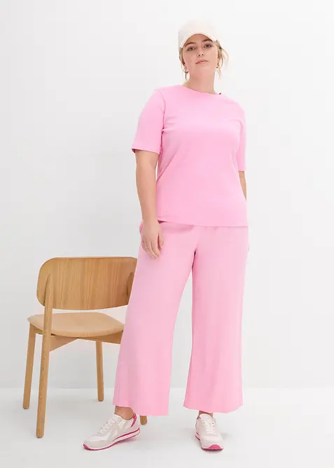 T-shirt av ren ekologisk bomull, bonprix