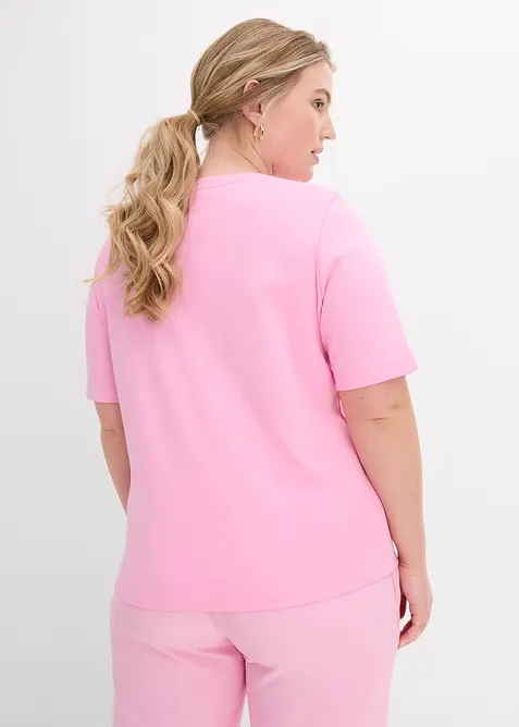 T-shirt av ren ekologisk bomull, bonprix