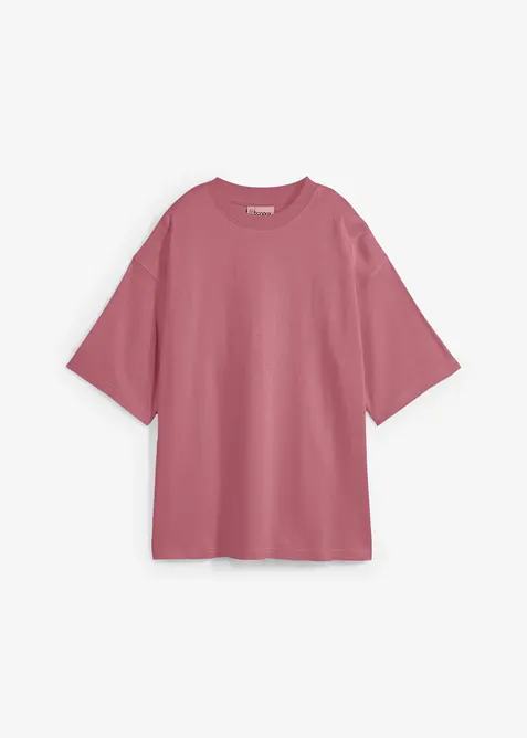 Oversizetopp av tjock jersey i ekologisk bomull, bonprix