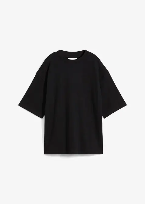 Oversizetopp av tjock jersey i ekologisk bomull, bonprix
