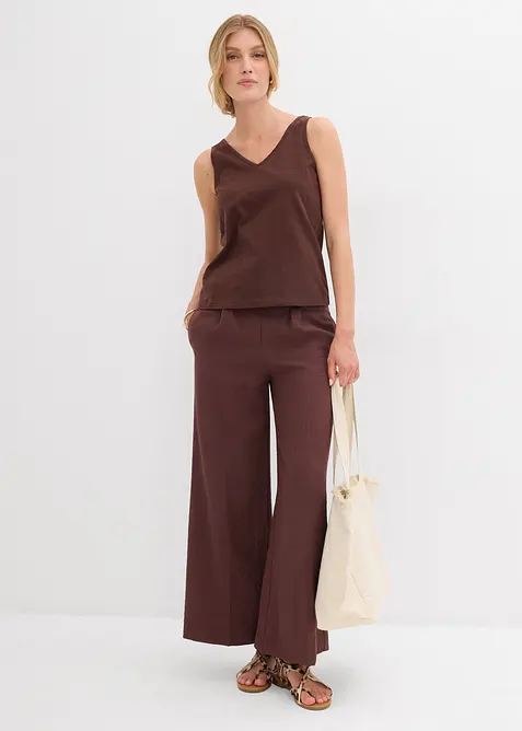 Linne av ekologisk bomull (2-pack), bonprix