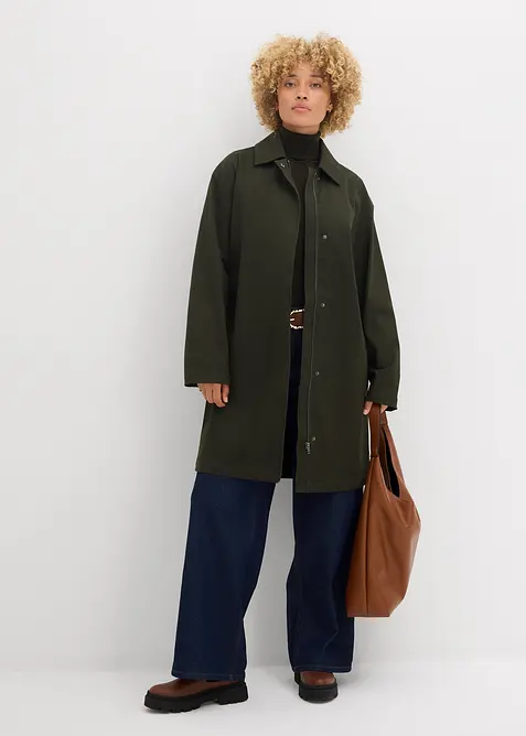 Trenchcoat i vattenavvisande material, bonprix