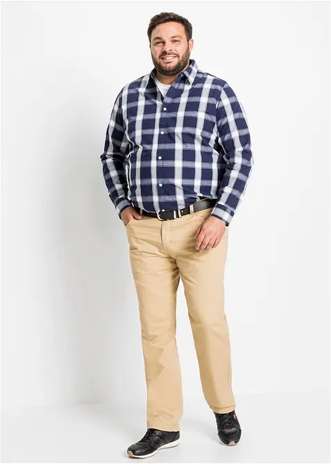 L&aring;ng&auml;rmad skjorta av ren bomull, bonprix