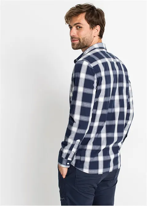 L&aring;ng&auml;rmad skjorta av ren bomull, bonprix