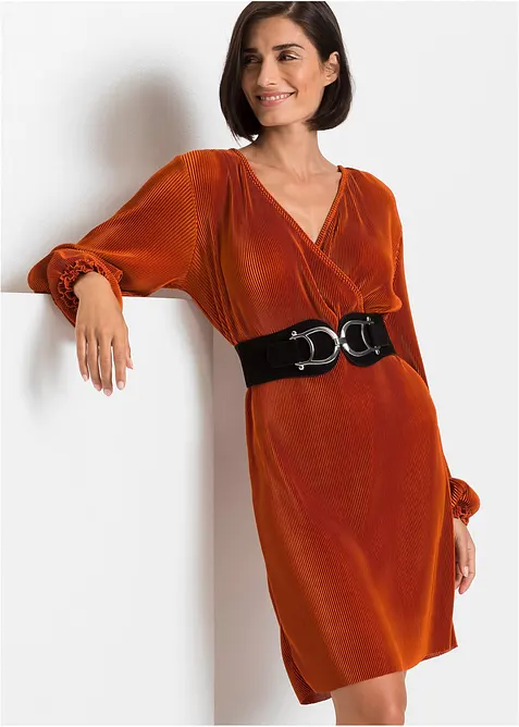 Stretchsk&auml;rp med snyggt sp&auml;nne, bonprix