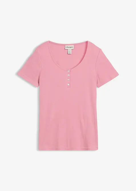 Kort&auml;rmad farfarstr&ouml;ja i ekologisk bomull, bonprix