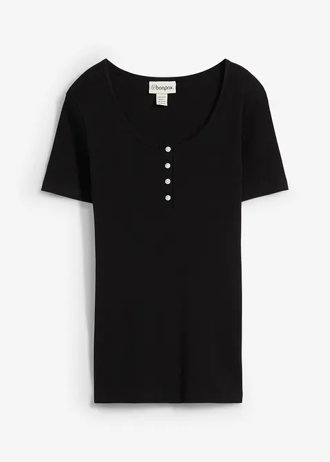 Kort&auml;rmad farfarstr&ouml;ja i ekologisk bomull, bonprix