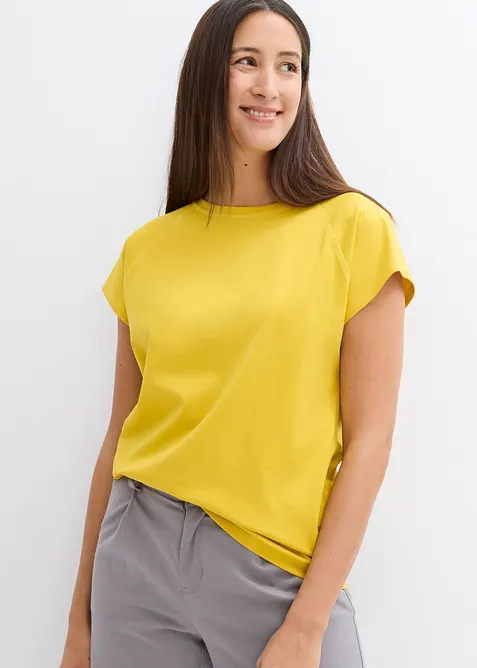 T-shirt i ren ekologisk bomull, bonprix