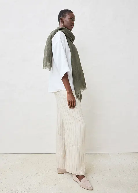 Oversizeblus i rent lin, bonprix