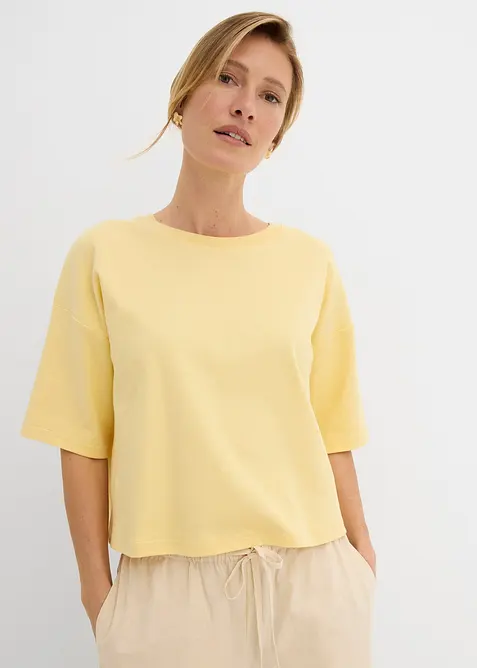 T-shirt i ekologisk bomull, bonprix