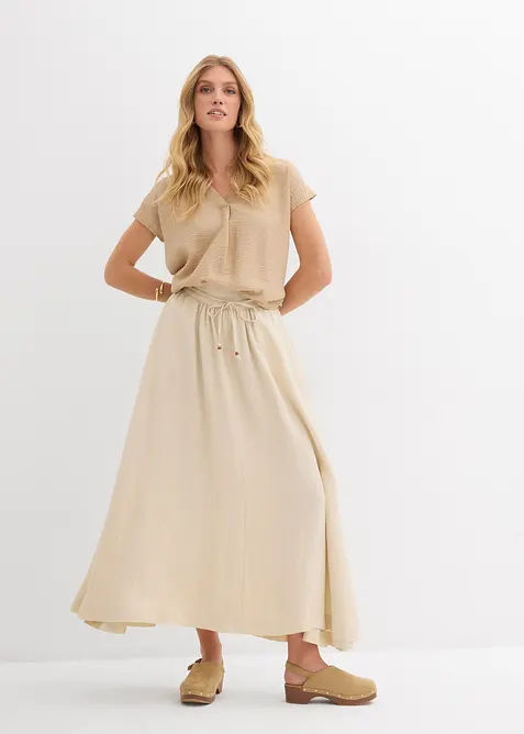 Blustunika i f&ouml;ljsam viskosmix, bonprix