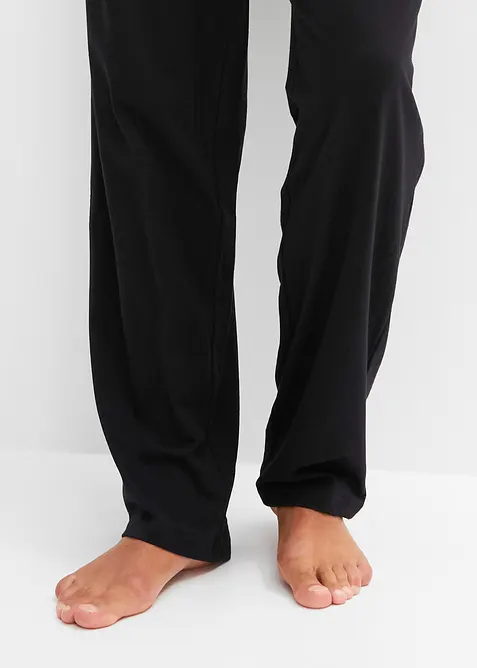 L&aring;ng&auml;rmad pyjamas i ren bomull, bonprix