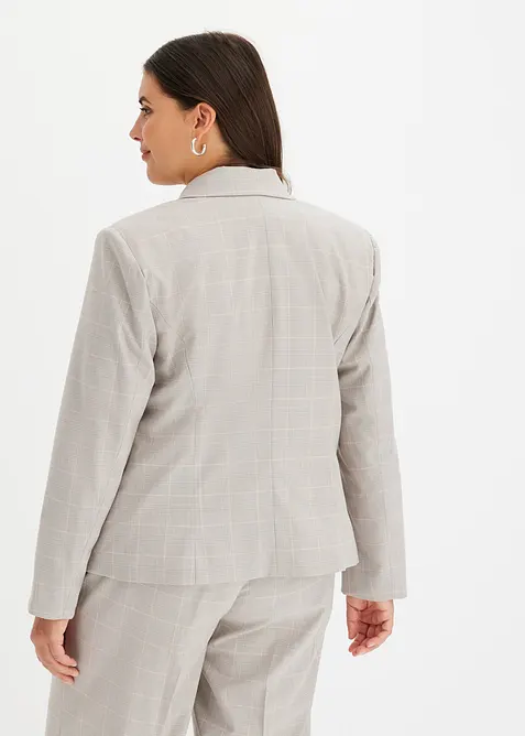 Glencheckrutig kavaj, bonprix