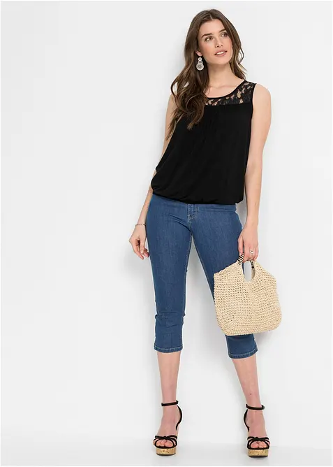 Linne av viskosmix, bonprix