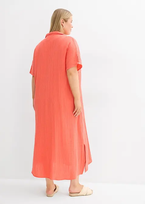 Kaftankl&auml;nning av mjuk muslin, bonprix