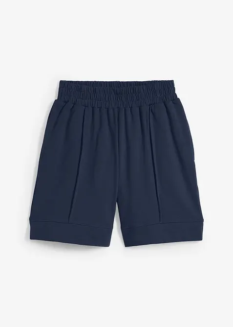 Sweatshirtshorts i bomullsmix, bonprix
