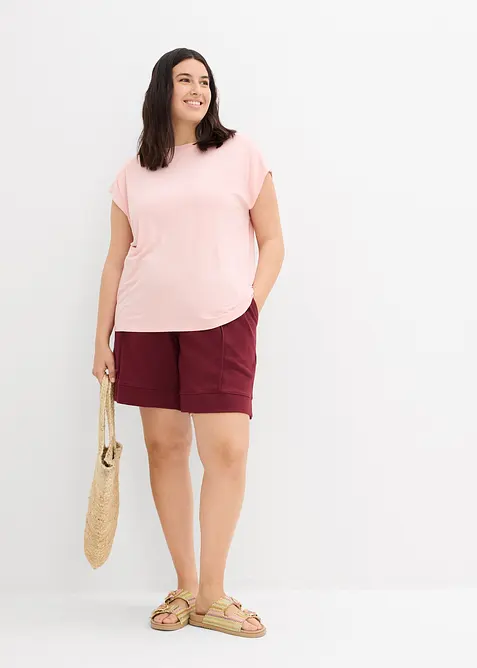 Trik&aring;shorts i bomullsmix, bonprix