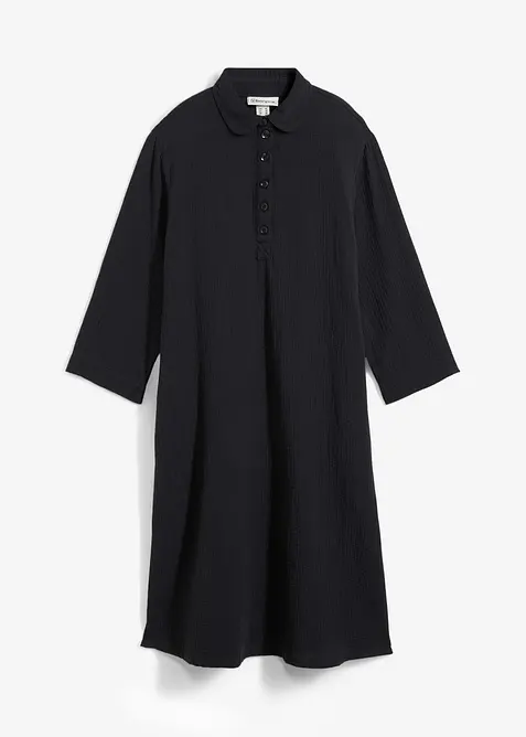 Skjortkl&auml;nning av bomullsmuslin, bonprix