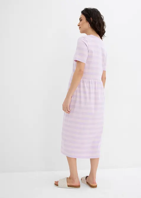 Jerseykl&auml;nning i ekologisk bomull, bonprix