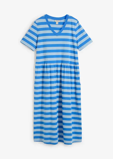 Jerseykl&auml;nning i ekologisk bomull, bonprix