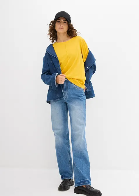 T-shirt av ren bomull, bonprix