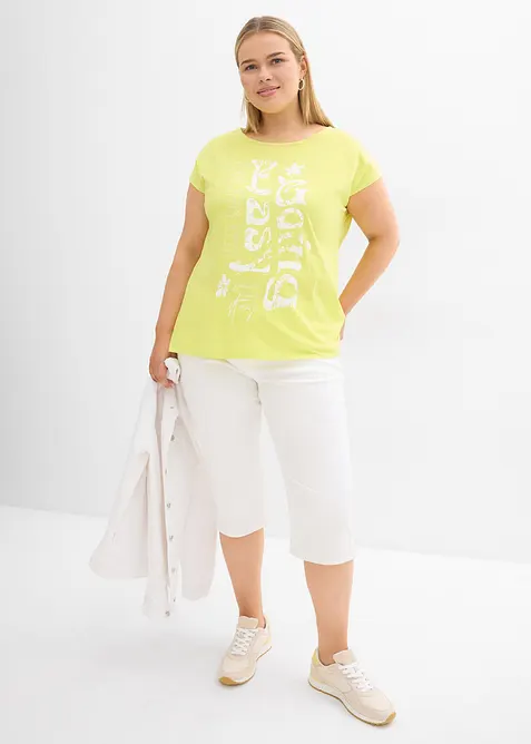 L&aring;ng topp i ekologisk bomull, bonprix