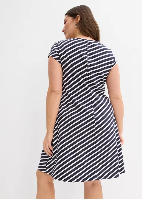 Jerseykl&auml;nning i kroppsn&auml;ra modell, bonprix