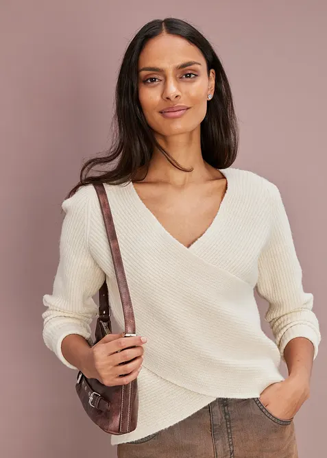 Tr&ouml;ja med omlottlook, bonprix