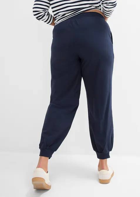 Joggingbyxa med elastisk midja, bonprix