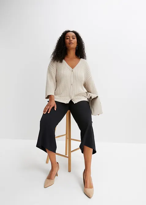 Cardigan i viskosmix, bonprix