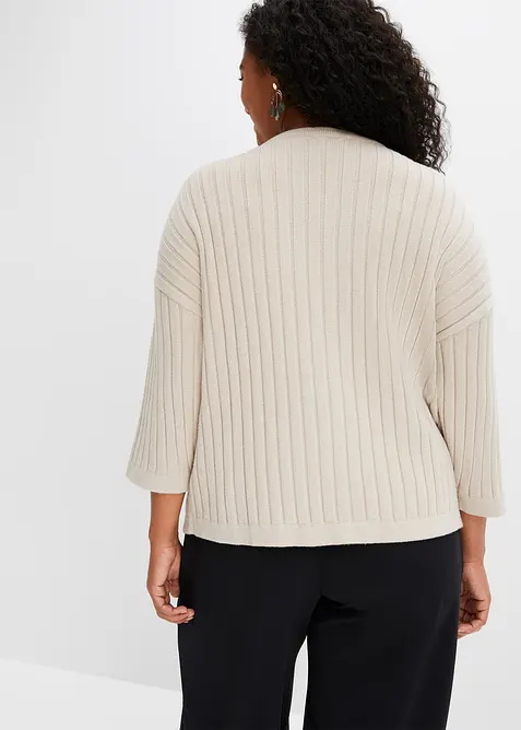 Cardigan i viskosmix, bonprix