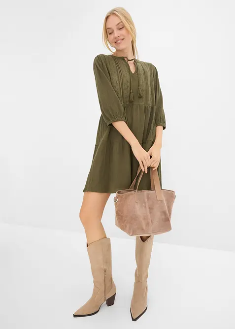 Bluskl&auml;nning i bomull, bonprix