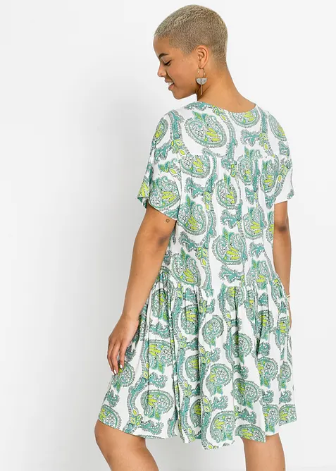 Trik&aring;kl&auml;nning i mjuk viskosmix, bonprix