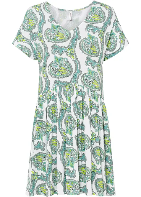 Trik&aring;kl&auml;nning i mjuk viskosmix, bonprix