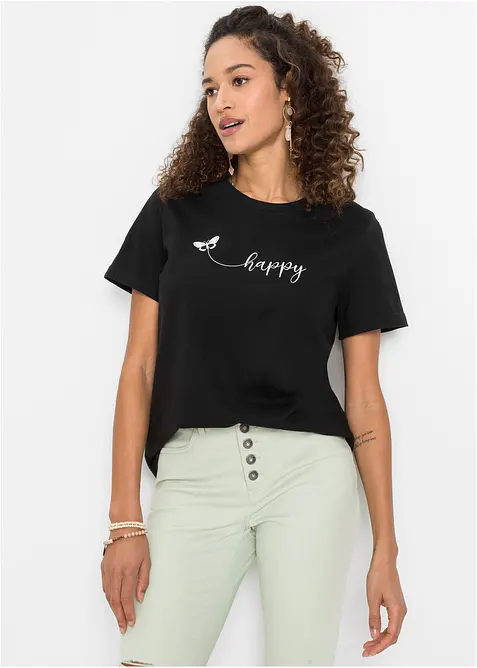 T-shirt i bomull, bonprix