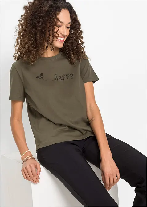 T-shirt i bomull, bonprix