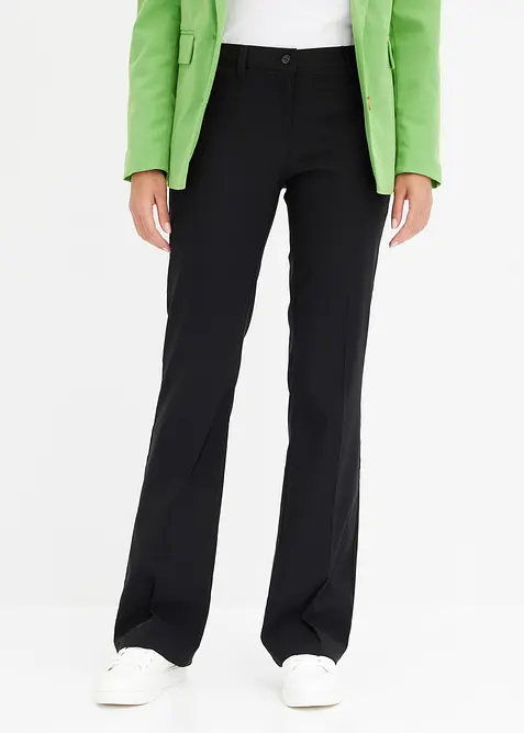 Stretchbyxa i bootcutmodell, bonprix