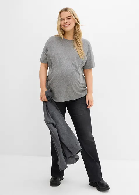 Mammatopp med diskret amnings&ouml;ppning, med ekologisk bomull, bonprix