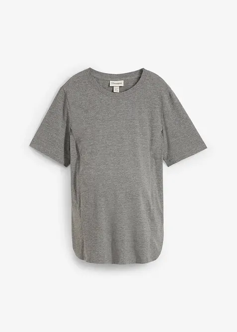 Mammatopp med diskret amnings&ouml;ppning, med ekologisk bomull, bonprix