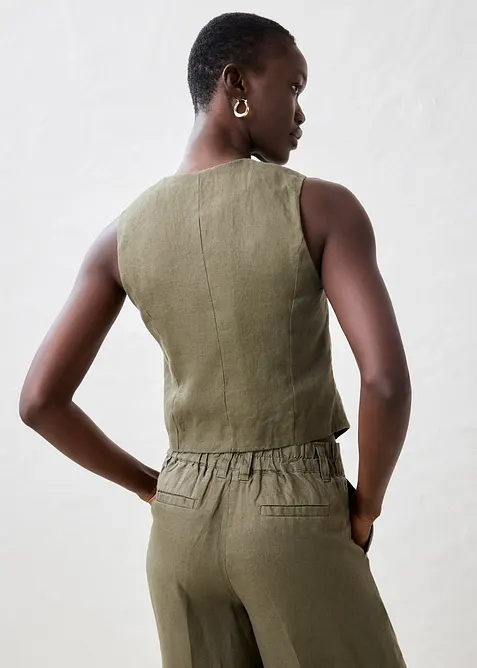 V&auml;st i rent linne, bonprix