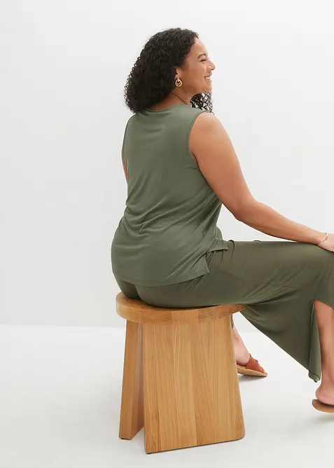 Vackert linne med knytband, bonprix