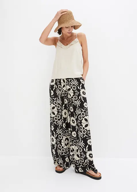 Marlenebyxa i f&ouml;ljsam viskos, bonprix