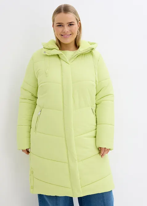 T&auml;ckkappa med teddyfodrad huva, bonprix