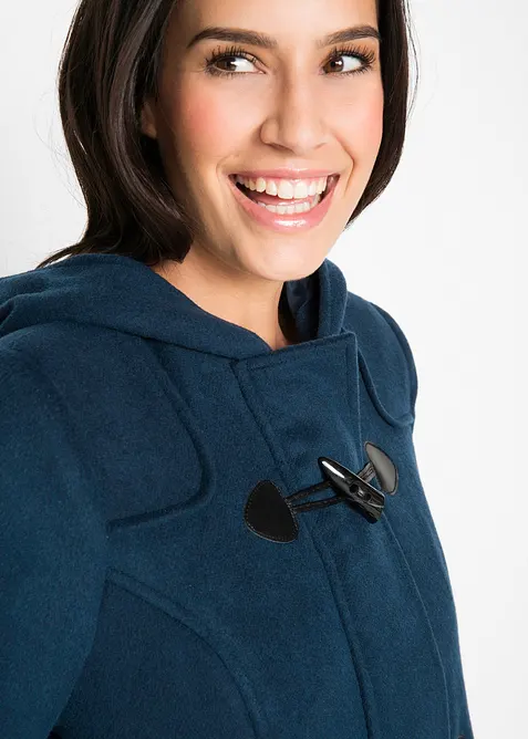 Duffel med yllelook, bonprix