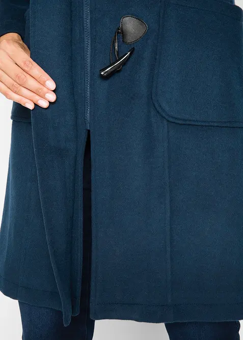 Duffel med yllelook, bonprix