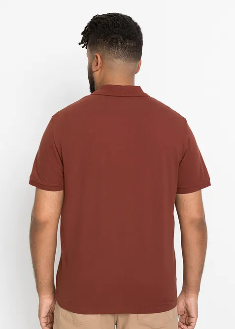 Kort&auml;rmad pik&eacute;tr&ouml;ja i bomull, bonprix