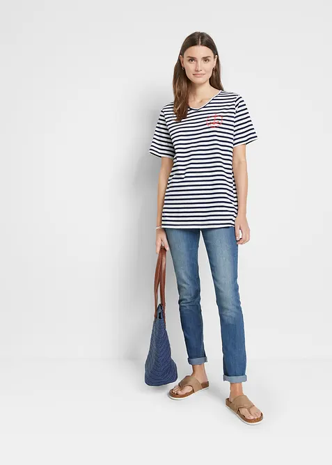 T-shirt i ekologisk bomull, bonprix