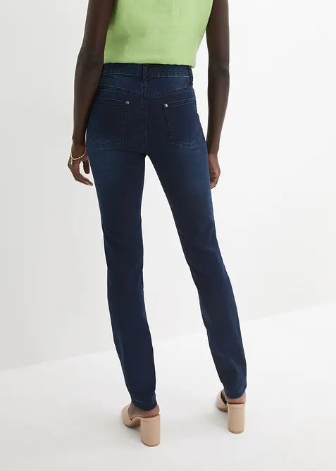Jeans med bekv&auml;m midja, bonprix